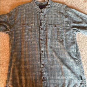 Patagonia blue Checkered Casual Shirt